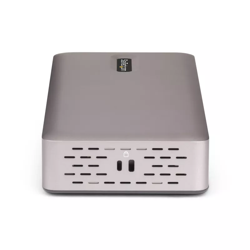 StarTech.com Triple-Monitor USB4 dokkimisjaam, 4K 60Hz HDMI või DisplayPort, 100W sülearvuti laadimine, 2.5GbE, USB-C mitme monitori dokk, draiveritavaba
