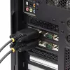 StarTech.com 4-pordiline jadaliidese PCIe-kaart, neljapordiline PCI Express RS232/RS422/RS485 (DB9) jadakaardile, madala profiiliga kronstein kaasas, 16C1050 UART, Windows/Linux, TAA-ühilduv - 4. taseme ESD-kaitse
