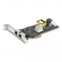 StarTech.com 2-pordiline 2,5 Gbps NBASE-T PoE võrgukaart, kahekordne Intel I225-V, 802.3af/at PoE+ mitme gigabitine NIC, PCI Express serveri LAN-kaart, LP4/8-kontaktiline PCIe-toide