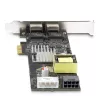 StarTech.com 2-pordiline 2,5 Gbps NBASE-T PoE võrgukaart, kahekordne Intel I225-V, 802.3af/at PoE+ mitme gigabitine NIC, PCI Express serveri LAN-kaart, LP4/8-kontaktiline PCIe-toide