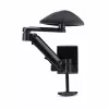 StarTech.com reguleeritav käetugi kontorilauale, ergonoomiline käe-/küünarnukitugi, 360-kraadine pööramine, klamberkinnitus / puurimiseta paigaldus, must