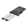 StarTech.com kahe pesaga M.2 NVMe SSD PCIe x8 eemaldatav mobiilne raam; vajalik PCIe bifurkatsioon; tööriistavaba paigaldus, PCIe taustplaat kahe kuuma vahetusega kettapesaga