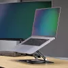 StarTech.com Pöörlev sülearvutialus, 360° pöörlev, ergonoomiline lauatõstuk arvutile, kõrgendatud alus reguleeritava kaldega, max 11lb/5kg, alumiiniumist, kaasaskantav disain