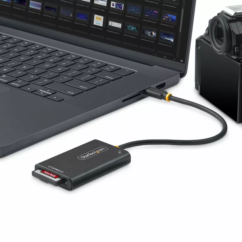 StarTech.com USB-C CFexpress Type B kaardilugeja, USB 10 Gbit/s, kaasaskantav mälukaardilugeja, USB USB-C – CF Express 2.0 adapter, töötab iga operatsioonisüsteemiga
