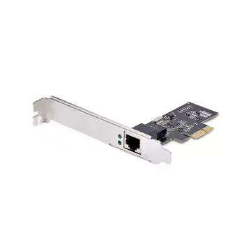 StarTech.com 1-port 2,5 Gb/s NBASE-T PCIe võrgukaart, Intel® I225-V, ühe pordiga arvuti võrgukaart, Ethernet MultiGigabit NIC, PCI Express serveri LAN-kaart