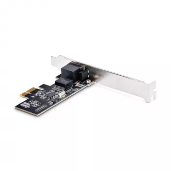 StarTech.com 1-port 2,5 Gb/s NBASE-T PCIe võrgukaart, Intel® I225-V, ühe pordiga arvuti võrgukaart, Ethernet MultiGigabit NIC, PCI Express serveri LAN-kaart