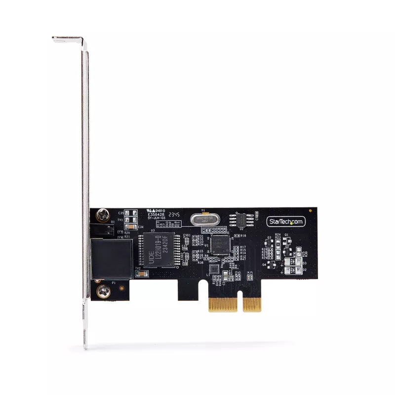 StarTech.com 1-port 2,5 Gb/s NBASE-T PCIe võrgukaart, Intel® I225-V, ühe pordiga arvuti võrgukaart, Ethernet MultiGigabit NIC, PCI Express serveri LAN-kaart