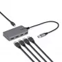 StarTech.com 4-Port USB-A Hub, 5Gbps, Bus Powered, USB-A to 4x USB-A Hub koos USB-C Auxiliary Power Input, 1ft/30cm Host kaabel, Portable Desktop/Laptop USB Hub