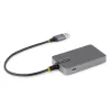 StarTech.com 4-Port USB-A Hub, 5Gbps, Bus Powered, USB-A to 4x USB-A Hub koos USB-C Auxiliary Power Input, 1ft/30cm Host kaabel, Portable Desktop/Laptop USB Hub