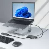 StarTech.com 4-Port USB-A Hub, 5Gbps, Bus Powered, USB-A to 4x USB-A Hub koos USB-C Auxiliary Power Input, 1ft/30cm Host kaabel, Portable Desktop/Laptop USB Hub