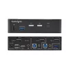 StarTech.com 2-pordiline DisplayPort KVM-lüliti, 4K 60 Hz, DP 1.2, EDID-haldus, 2-pordiline USB 3.0 jaotur, 4x USB HID-porti, TAA vastavuses