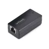 StarTech.com 1-pordine gigabitine võrguisolaator, kompaktne RJ45 Etherneti ühenduspesa 4 kV galvaanilise isolatsiooniga, IP40, DIN-liistule paigaldatav, TAA-ga kooskõlas