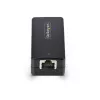 StarTech.com 1-pordine gigabitine võrguisolaator, kompaktne RJ45 Etherneti ühenduspesa 4 kV galvaanilise isolatsiooniga, IP40, DIN-liistule paigaldatav, TAA-ga kooskõlas
