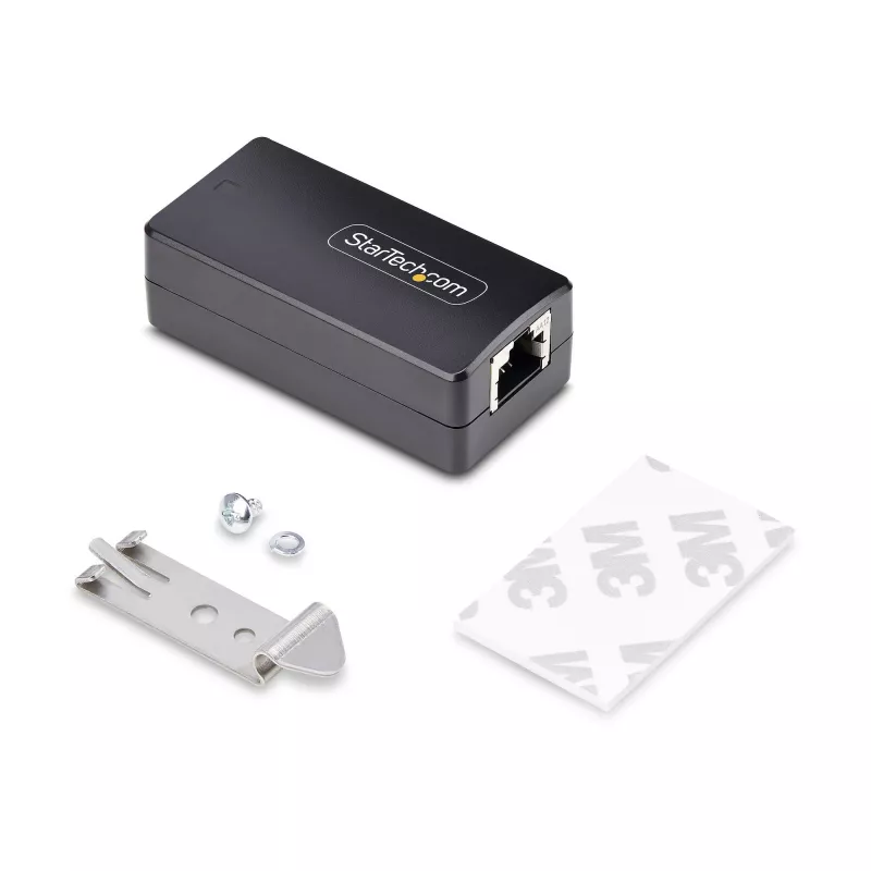 StarTech.com 1-pordine gigabitine võrguisolaator, kompaktne RJ45 Etherneti ühenduspesa 4 kV galvaanilise isolatsiooniga, IP40, DIN-liistule paigaldatav, TAA-ga kooskõlas