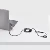 StarTech.com 25-Pack Universal Laptop Lock 6.6ft (2m), serialiseeritud turvakaabel sülearvutile, ühildub Noble Wedge®/Nano/K-Slot, võtmeta kombinatsioonkaabel - TAA