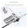 StarTech.com 25-Pack Universal Laptop Lock 6.6ft (2m), serialiseeritud turvakaabel sülearvutile, ühildub Noble Wedge®/Nano/K-Slot, võtmeta kombinatsioonkaabel - TAA