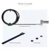 StarTech.com 25-Pack Universal Laptop Lock 6.6ft (2m), serialiseeritud turvakaabel sülearvutile, ühildub Noble Wedge®/Nano/K-Slot, võtmeta kombinatsioonkaabel - TAA