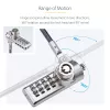 StarTech.com 10-Pack Dual-Access Laptop Lock, 6.5ft (2m) Keyed Alike and Combination Security kaabel Lock for K-Slot Devices, Computer Anti-Theft Steel kaabel
