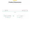 StarTech.com 3 m sinine CAT8 Etherneti kaabel, tõmbetakistusega RJ45, 25G/40G, 2000 MHz, 100 W PoE++, S/FTP, 26 AWG puhas vaskjuhe, LSZH, varjestatud võrgu ühendusjuhe tõmbetõkistega, individuaalselt testitud