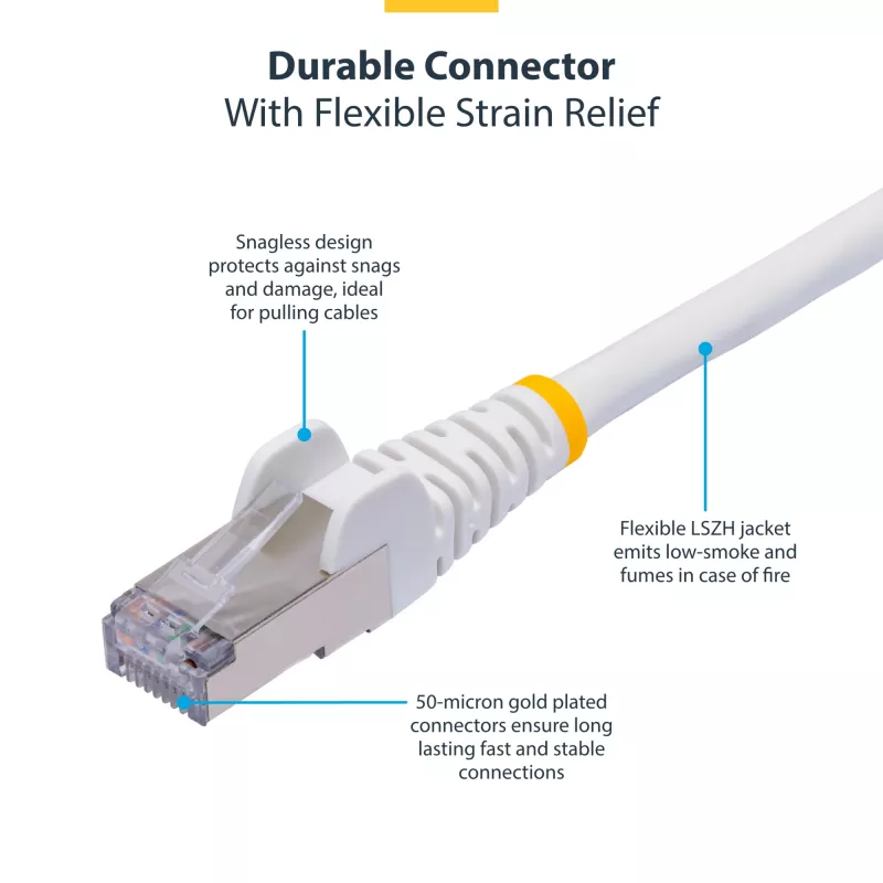 StarTech.com 3 m sinine CAT8 Etherneti kaabel, tõmbetakistusega RJ45, 25G/40G, 2000 MHz, 100 W PoE++, S/FTP, 26 AWG puhas vaskjuhe, LSZH, varjestatud võrgu ühendusjuhe tõmbetõkistega, individuaalselt testitud