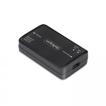 StarTech.com USB-galvaaniline isolaator, kuni 6 kV, elektrimüra isolaator, IP40, DIN-liistule kinnitatav, isoleeritud toitefilter, USB 2.0/1.1, 5 V/250 mA, ühenda-ja-kasuta, TAA