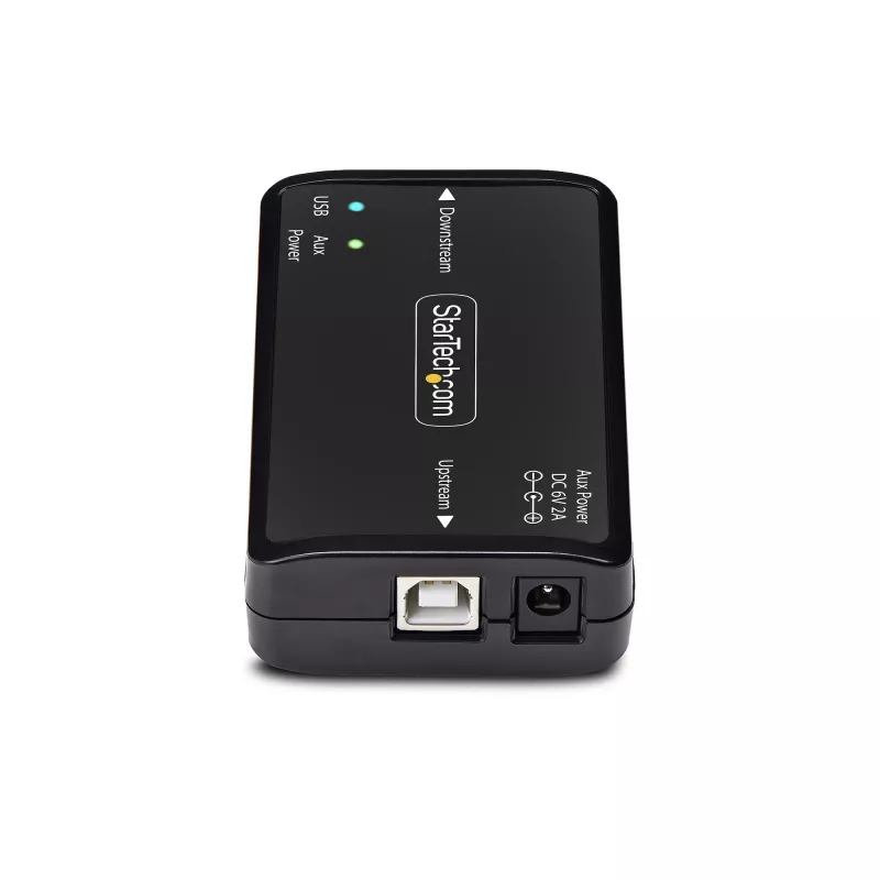 StarTech.com USB-galvaaniline isolaator, kuni 6 kV, elektrimüra isolaator, IP40, DIN-liistule kinnitatav, isoleeritud toitefilter, USB 2.0/1.1, 5 V/250 mA, ühenda-ja-kasuta, TAA