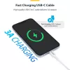 StarTech.com 3 m (9,8 jalga) valge USB-C laadimiskaabel, USB-C kaabel, USB 2.0 USB-C sülearvuti laadimisjuhe, 60 W 3 A toiteedastus, TPE ümbris, USB-C andmeedastuskaabel, M/M