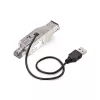 StarTech.com Gigabit kiudoptika RJ45 Ethernet meediumikonverteri dongel, optiline ühemoodiline 10 km / multimoodne 800 m, USB-toitega, kompaktne disain, metallkorpus, Micro Mini, TAA