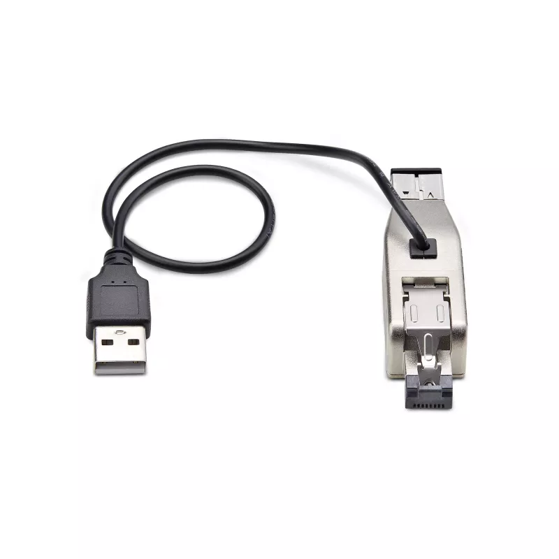 StarTech.com Gigabit kiudoptika RJ45 Ethernet meediumikonverteri dongel, optiline ühemoodiline 10 km / multimoodne 800 m, USB-toitega, kompaktne disain, metallkorpus, Micro Mini, TAA
