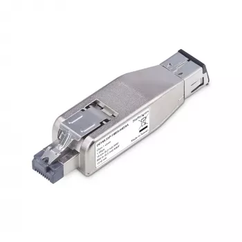 StarTech.com Gigabit-fiiber-RJ45 Ethernet-meediakonverteri adapter, optiline ühemoodiline 10 km/mitmemoodiline 800 m, PoE-toide, kompaktne disain, metallkest, mikromini, TAA