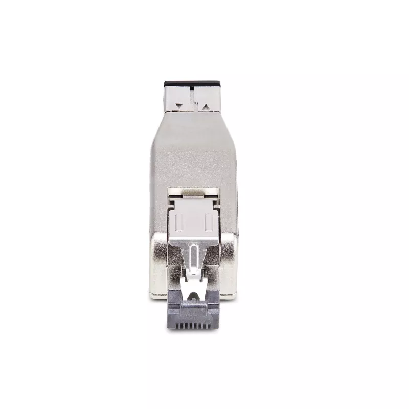 StarTech.com Gigabit-fiiber-RJ45 Ethernet-meediakonverteri adapter, optiline ühemoodiline 10 km/mitmemoodiline 800 m, PoE-toide, kompaktne disain, metallkest, mikromini, TAA