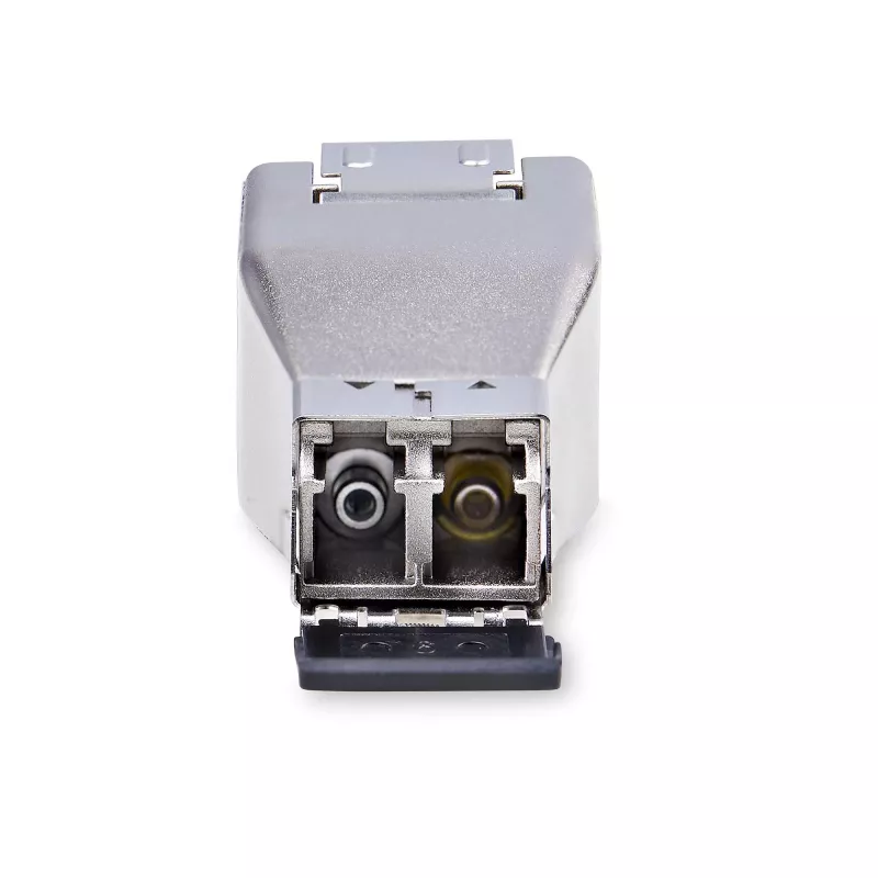 StarTech.com Gigabit-fiiber-RJ45 Ethernet-meediakonverteri adapter, optiline ühemoodiline 10 km/mitmemoodiline 800 m, PoE-toide, kompaktne disain, metallkest, mikromini, TAA