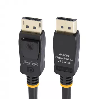 StarTech.com 2m (6.6ft) VESA-sertifikaadiga DisplayPort-kaabel – 10-pakk – DisplayPort 1.2 juhe riividega, 4K 60Hz UHD, DP-DP-kaabel monitorile, riivistuvad DP-pistikud