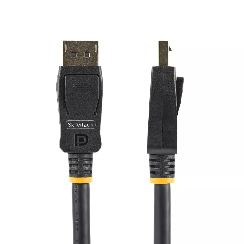 StarTech.com 2m (6.6ft) VESA-sertifikaadiga DisplayPort-kaabel – 10-pakk – DisplayPort 1.2 juhe riividega, 4K 60Hz UHD, DP-DP-kaabel monitorile, riivistuvad DP-pistikud