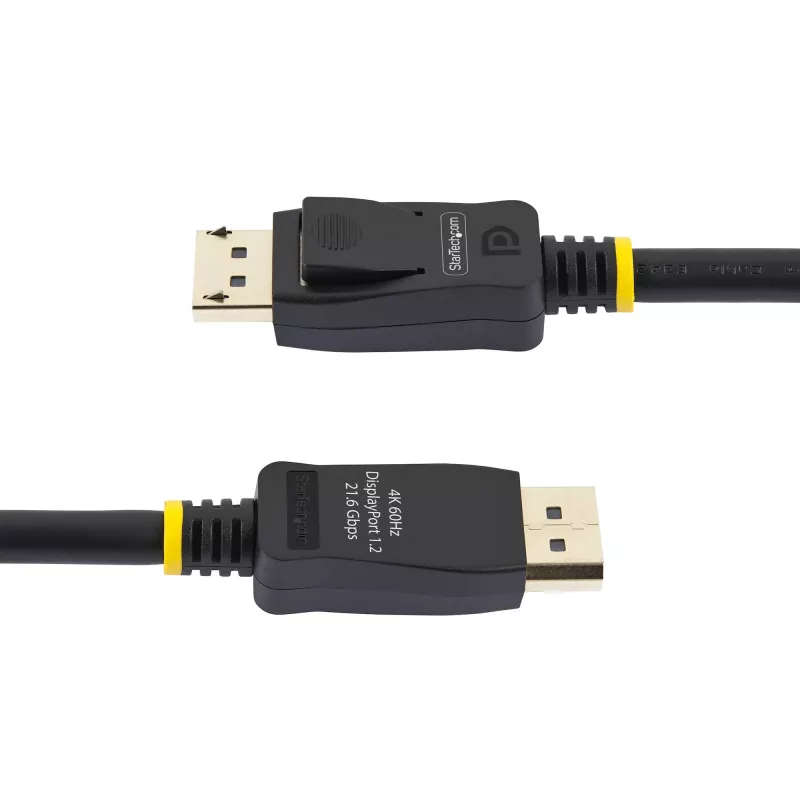 StarTech.com 2m (6.6ft) VESA-sertifikaadiga DisplayPort-kaabel – 10-pakk – DisplayPort 1.2 juhe riividega, 4K 60Hz UHD, DP-DP-kaabel monitorile, riivistuvad DP-pistikud