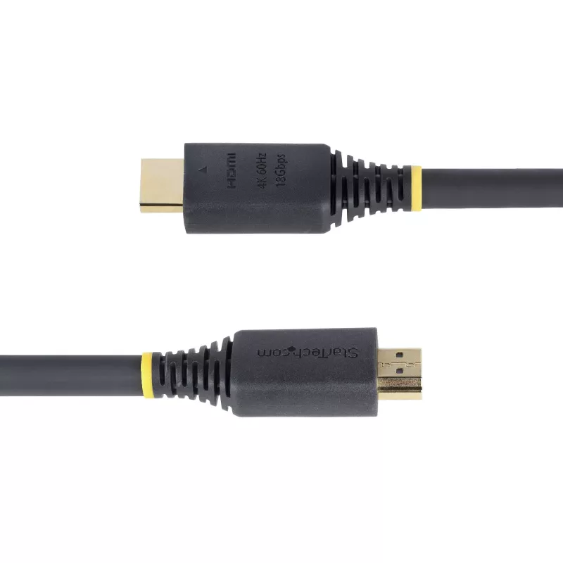 StarTech.com 5m Premium Certified High Speed HDMI kaabel, 4K 60Hz/1440p 144Hz, HDR10/HDCP 2.2/ARC, 18Gbps, UHD HDMI 2.0 juhe telerile/monitorile/ekraanile, TPE ümbris