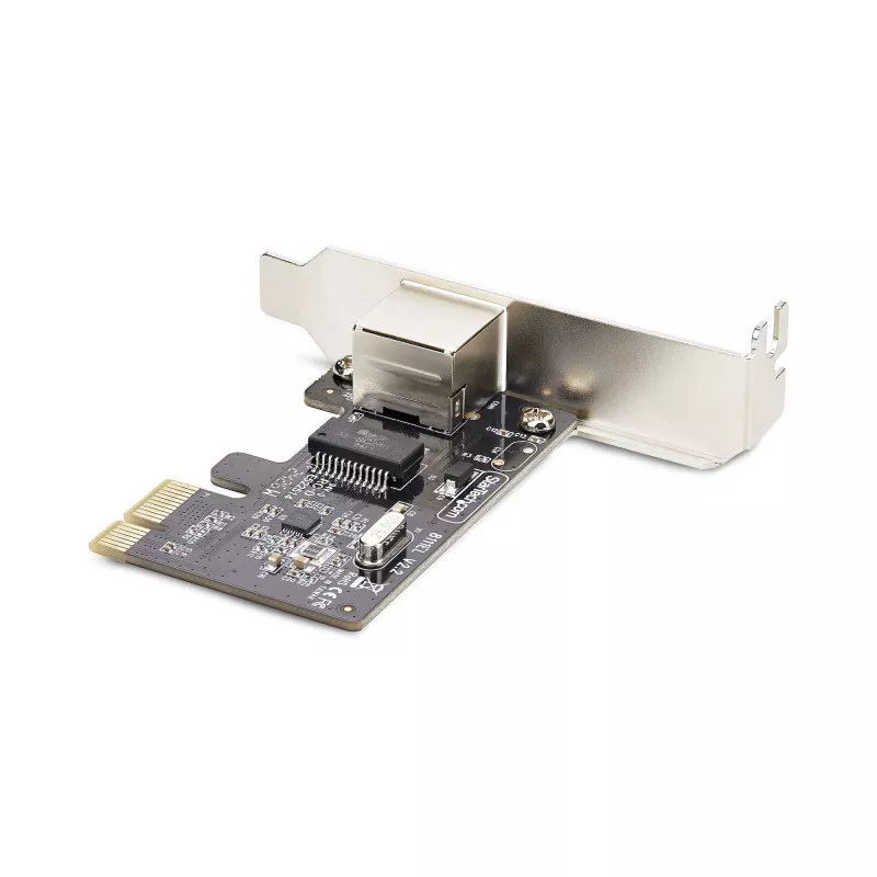 StarTech.com 1-Port Gigabit PCIe võrguadapter Card, Low-Profile NIC, 10/100/1000Mbps PCI Express LAN Card, Realtek RTL8111H, Windows and Linux, TAA Compliant