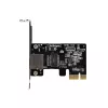 StarTech.com 1-Port Gigabit PCIe võrguadapter Card, Low-Profile NIC, 10/100/1000Mbps PCI Express LAN Card, Realtek RTL8111H, Windows and Linux, TAA Compliant