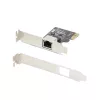 StarTech.com 1-Port Gigabit PCIe võrguadapter Card, Low-Profile NIC, 10/100/1000Mbps PCI Express LAN Card, Realtek RTL8111H, Windows and Linux, TAA Compliant