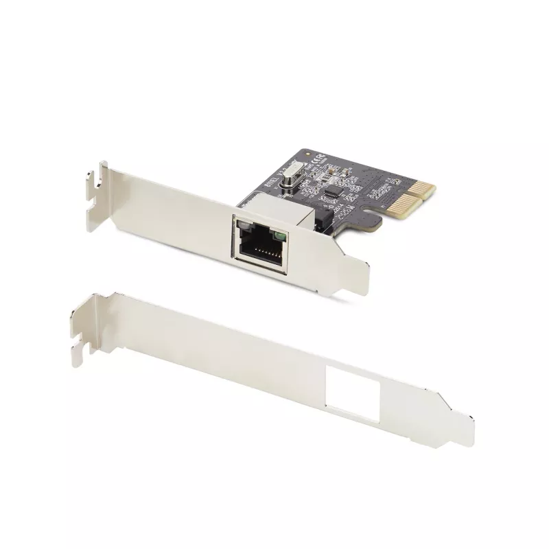 StarTech.com 1-Port Gigabit PCIe võrguadapter Card, Low-Profile NIC, 10/100/1000Mbps PCI Express LAN Card, Realtek RTL8111H, Windows and Linux, TAA Compliant