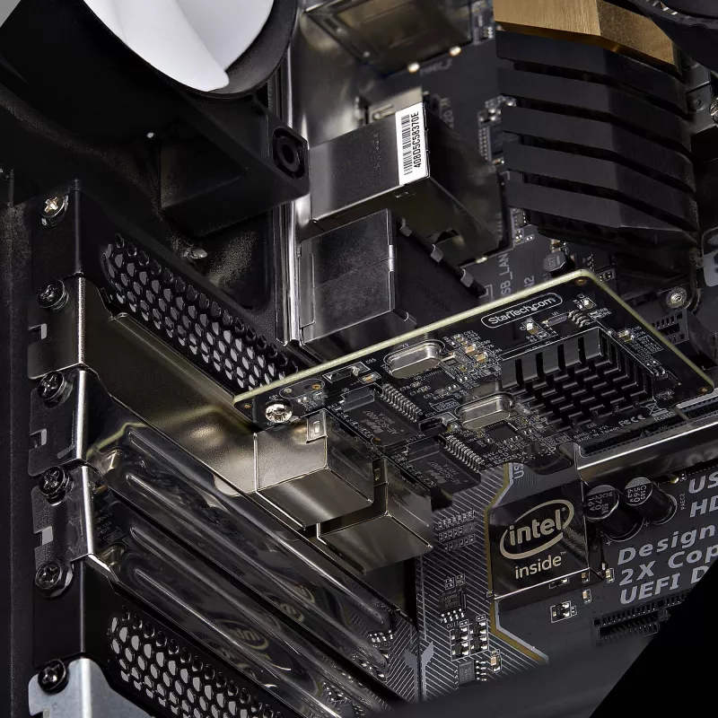StarTech.com 2-pordiline Gigabit PCIe võrguadapterkaart, 10/100/1000Mbps PCI Express NIC, Dual Realtek RTL8111H, töötab Windowsi ja Linuxiga, TAA-ga vastav