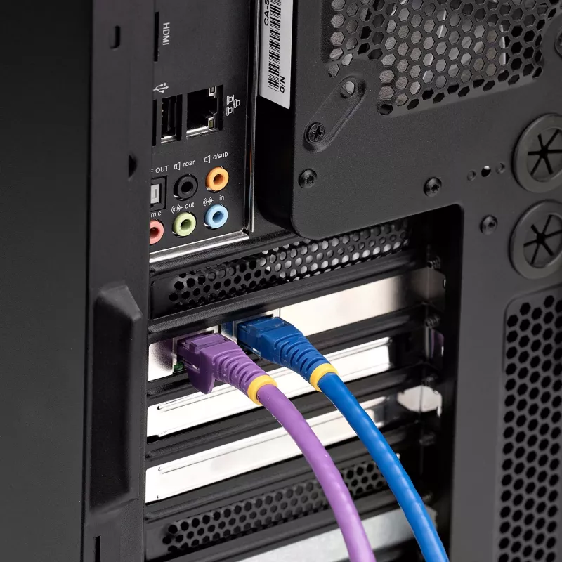 StarTech.com 2-pordiline Gigabit PCIe võrguadapterkaart, 10/100/1000Mbps PCI Express NIC, Dual Realtek RTL8111H, töötab Windowsi ja Linuxiga, TAA-ga vastav