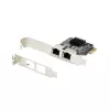 StarTech.com 2-pordiline Gigabit PCIe võrguadapterkaart, 10/100/1000Mbps PCI Express NIC, Dual Realtek RTL8111H, töötab Windowsi ja Linuxiga, TAA-ga vastav