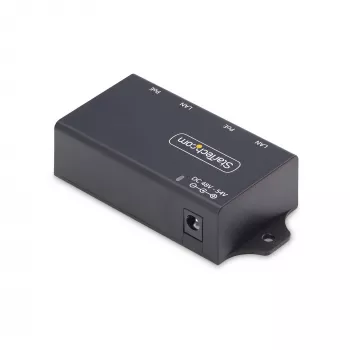 StarTech.com 2-pordine gigabitine PoE+ vahesüstik, 10/100/1000Mbps, PoE+ (802.3af/at), 30W, 1Gbps Ethernet, seinale kinnitatav, haldamata toide üle Etherneti