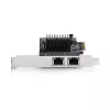 StarTech.com 2-pordine 5G Gigabit PCIe võrguadapteri kaart, 5G/2.5G/1G/100M/10M PCI Express LAN-kaart, Realtek RTL8126, Windows ja Linux, TAA-ühilduv
