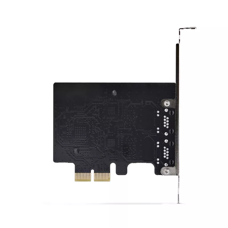 StarTech.com 2-pordine 5G Gigabit PCIe võrguadapteri kaart, 5G/2.5G/1G/100M/10M PCI Express LAN-kaart, Realtek RTL8126, Windows ja Linux, TAA-ühilduv