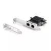 StarTech.com 2-pordine 5G Gigabit PCIe võrguadapteri kaart, 5G/2.5G/1G/100M/10M PCI Express LAN-kaart, Realtek RTL8126, Windows ja Linux, TAA-ühilduv