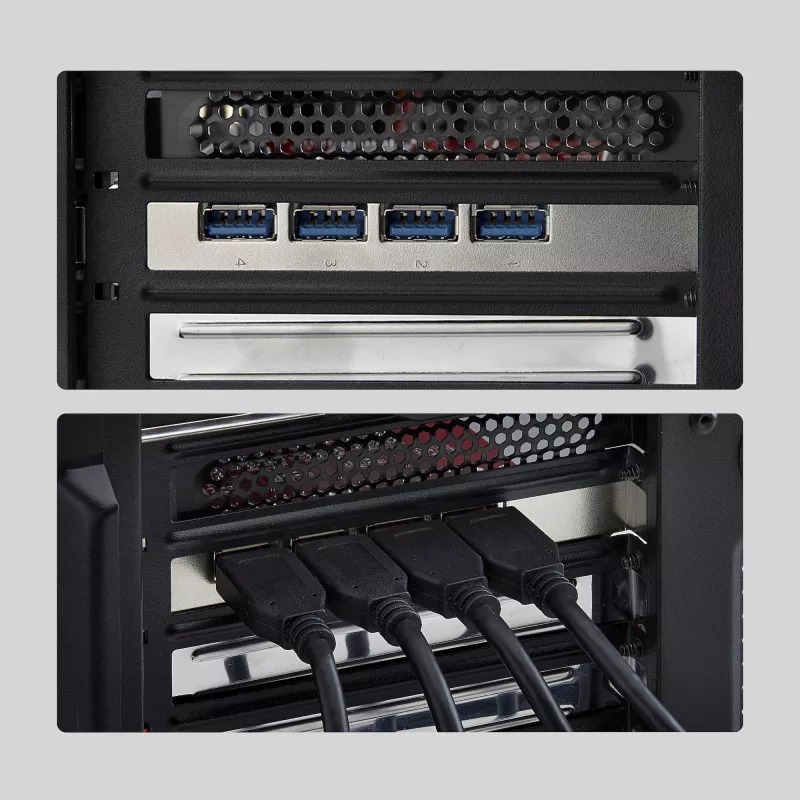 StarTech.com 4-pordine USB-A PCIe-kaart, USB 3.2 10 Gbps, PCI Express 3.0 laienduskaart, 4 sõltumatut USB-kontrollerit, Windows/Linux/macOS, TAA-ühilduv