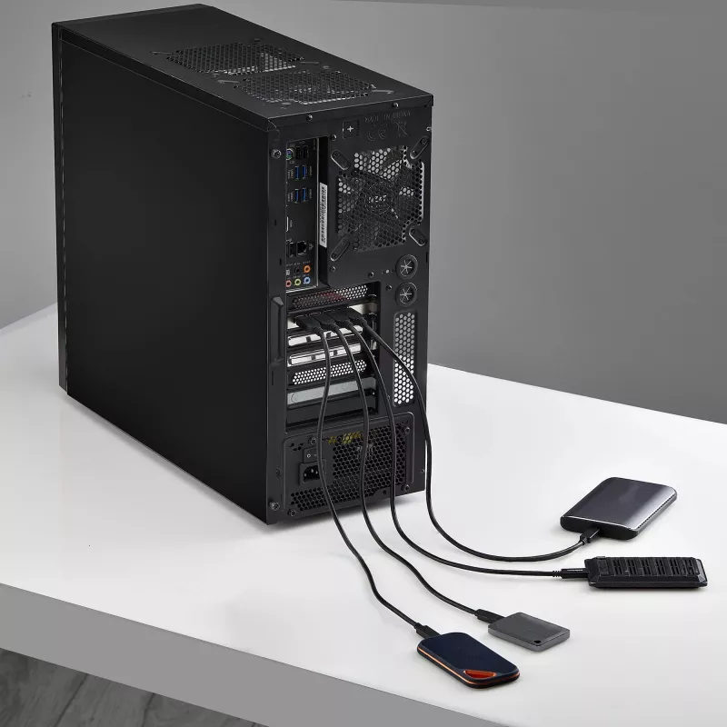 StarTech.com 4-pordine USB-A PCIe-kaart, USB 3.2 10 Gbps, PCI Express 3.0 laienduskaart, 4 sõltumatut USB-kontrollerit, Windows/Linux/macOS, TAA-ühilduv