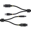 StarTech.com 10ft (3m) DisplayPort ja USB 5Gbps KVM-kaabel, 4K 60Hz, universaalselt ühilduv DP 1.2/USB 3.0 kombokaabel KVM-lülititele